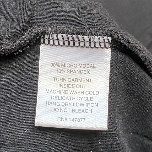 The Line by K Inez Black Sleeveless Maxi Dress XS | Stretch Modal - Picture 12 of 12